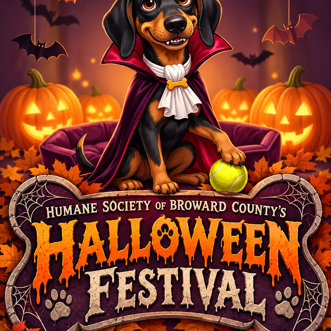 Count Barkula's Halloween Festival 2026 - logo